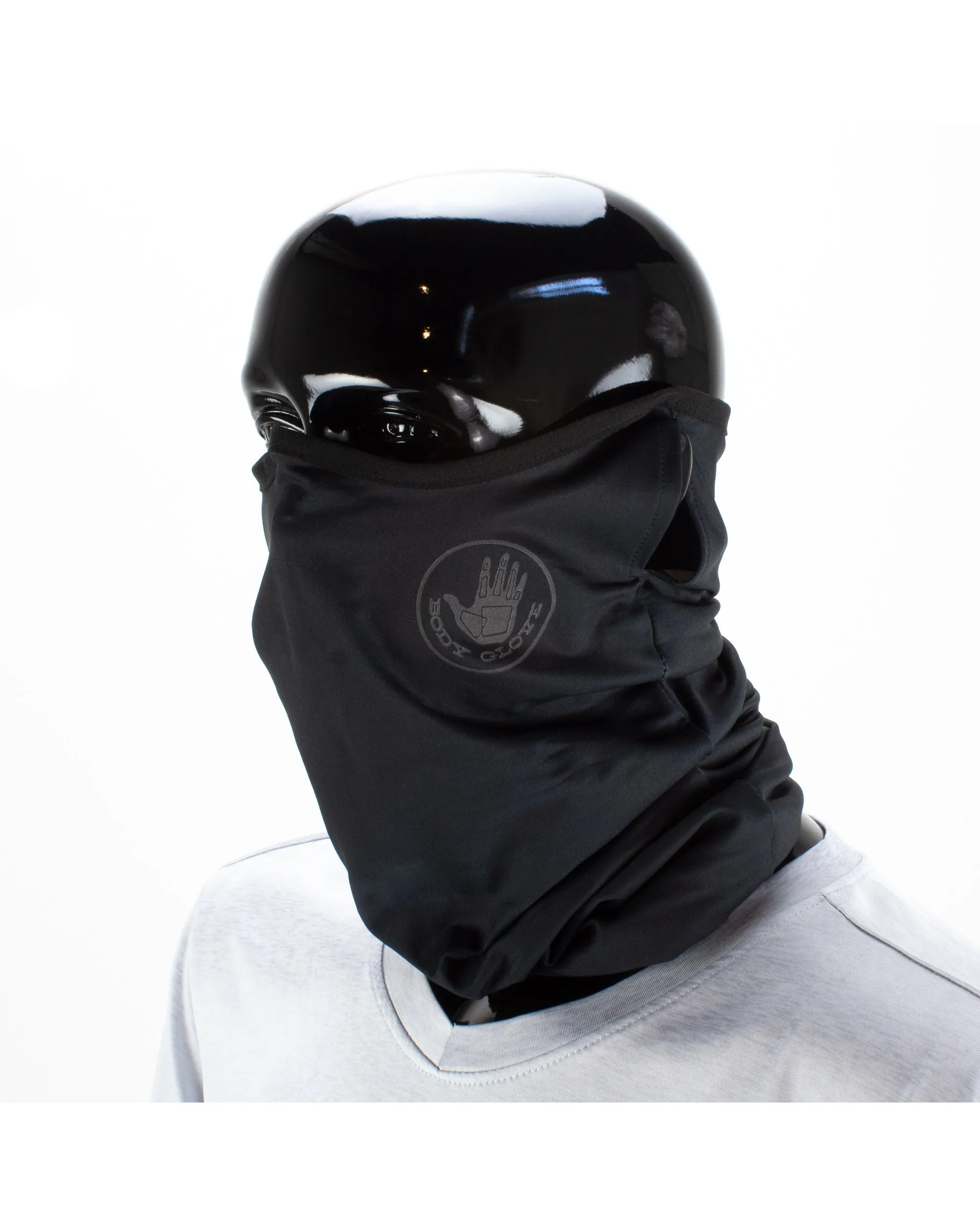 2-Pack Men's Warming Gaiter Face Masks - Black/BlueBG