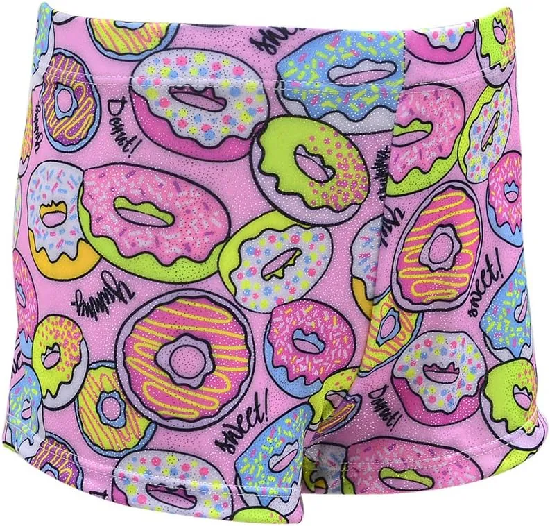 Aosva Little Big Girls' Sparkle Dance Tumbling Athletic Gymnastics Short 2-14Years