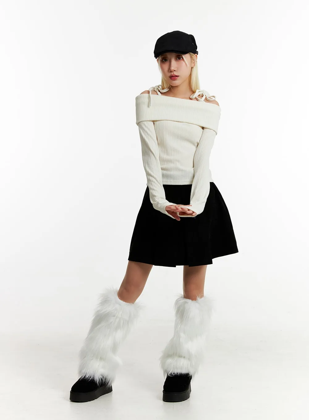 Belted Mini Skort ID315