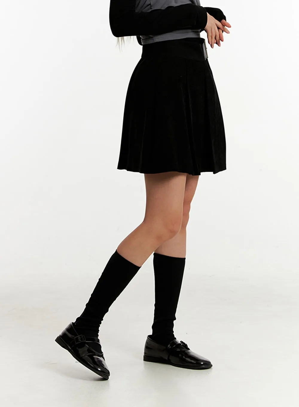 Belted Mini Skort ID315