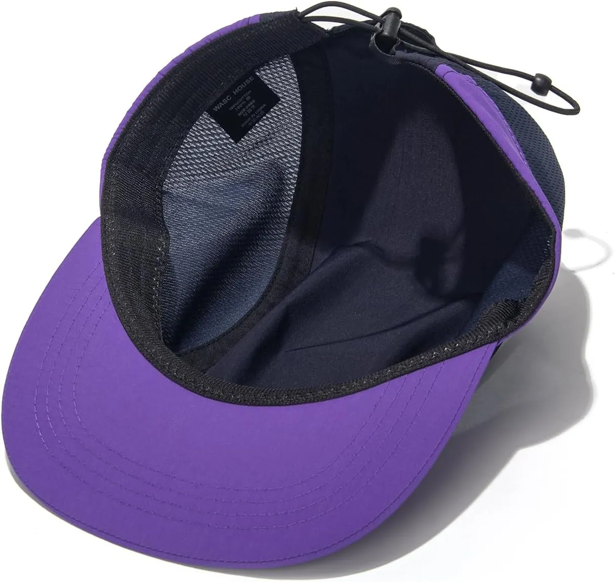 Clakllie Quick Dry 5 Panel Hat for Men Summer Mesh Baseball Cap Flat Brim Trucker Hats Breathable Golf Dad Hats Camping Hat
