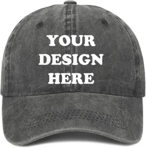 Custom Hats Design Your Own,Bulk Personalized Trucker Hat for Men Women, Make Your Own Customized Baseball Cap