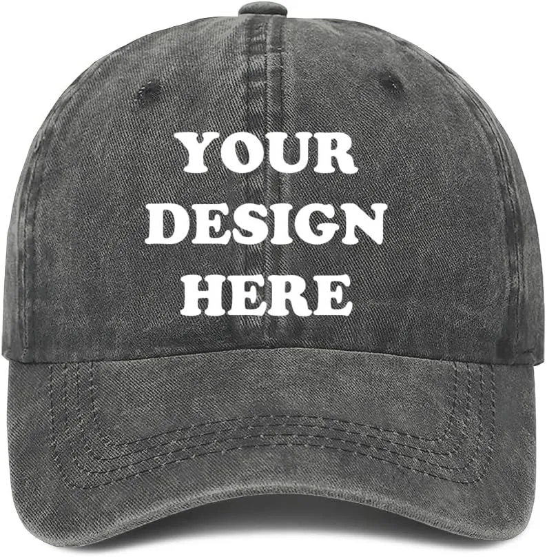Custom Hats Design Your Own,Bulk Personalized Trucker Hat for Men Women, Make Your Own Customized Baseball Cap