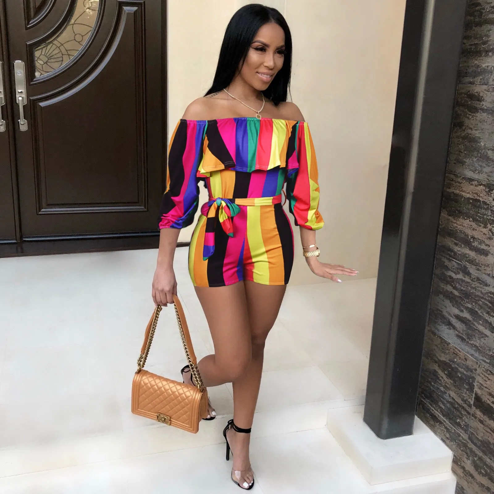 Dropped Shoulder Romper