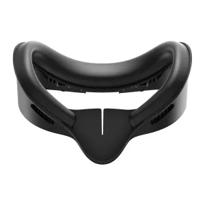 Face Pad Compatible with Meta Quest 3S Accessories, Breathable Facial Interface with Soft PU Face Cushion Pad (Standard Version)
