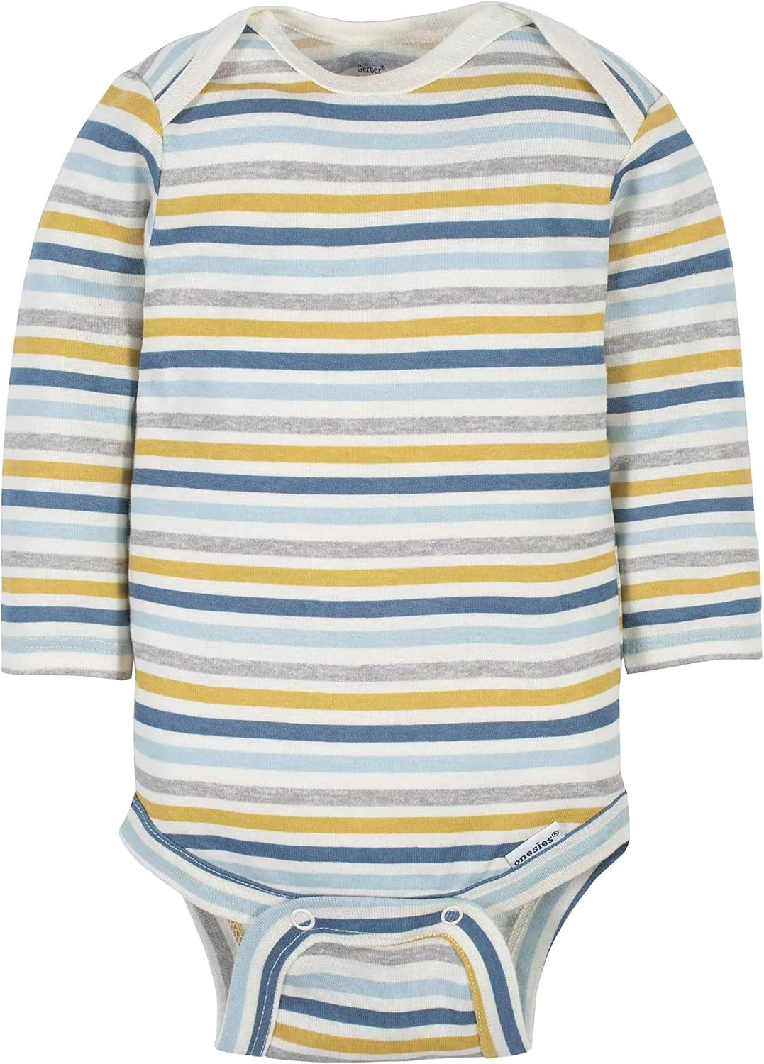 Gerber Baby Boys' 6-Pack Long-Sleeve Onesies Bodysuit