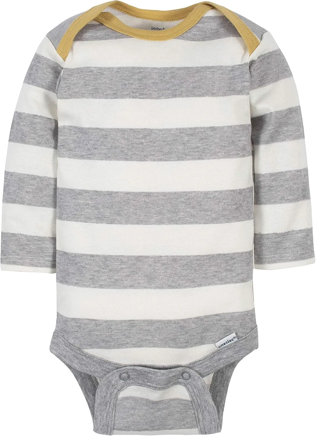 Gerber Baby Boys' 6-Pack Long-Sleeve Onesies Bodysuit