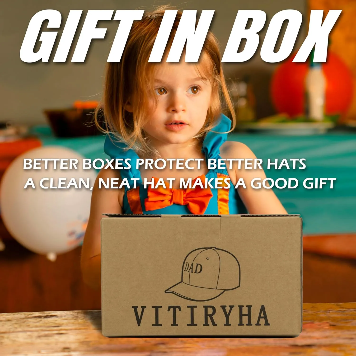 Girl and Dad Hat Gifts for Father Men from Daughter Wife,Fathers Day,Birthday,Christmas