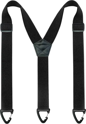 Hidden Suspenders for Men Under Clothes with 3 Snap Loop (1.48" Wide)