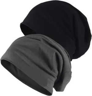 Mens Slouchy Beanie Hat Thin Baggy Summer Skull Cap