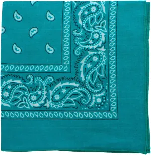Motique Accessories 22 Inch Cotton Paisley Bandana