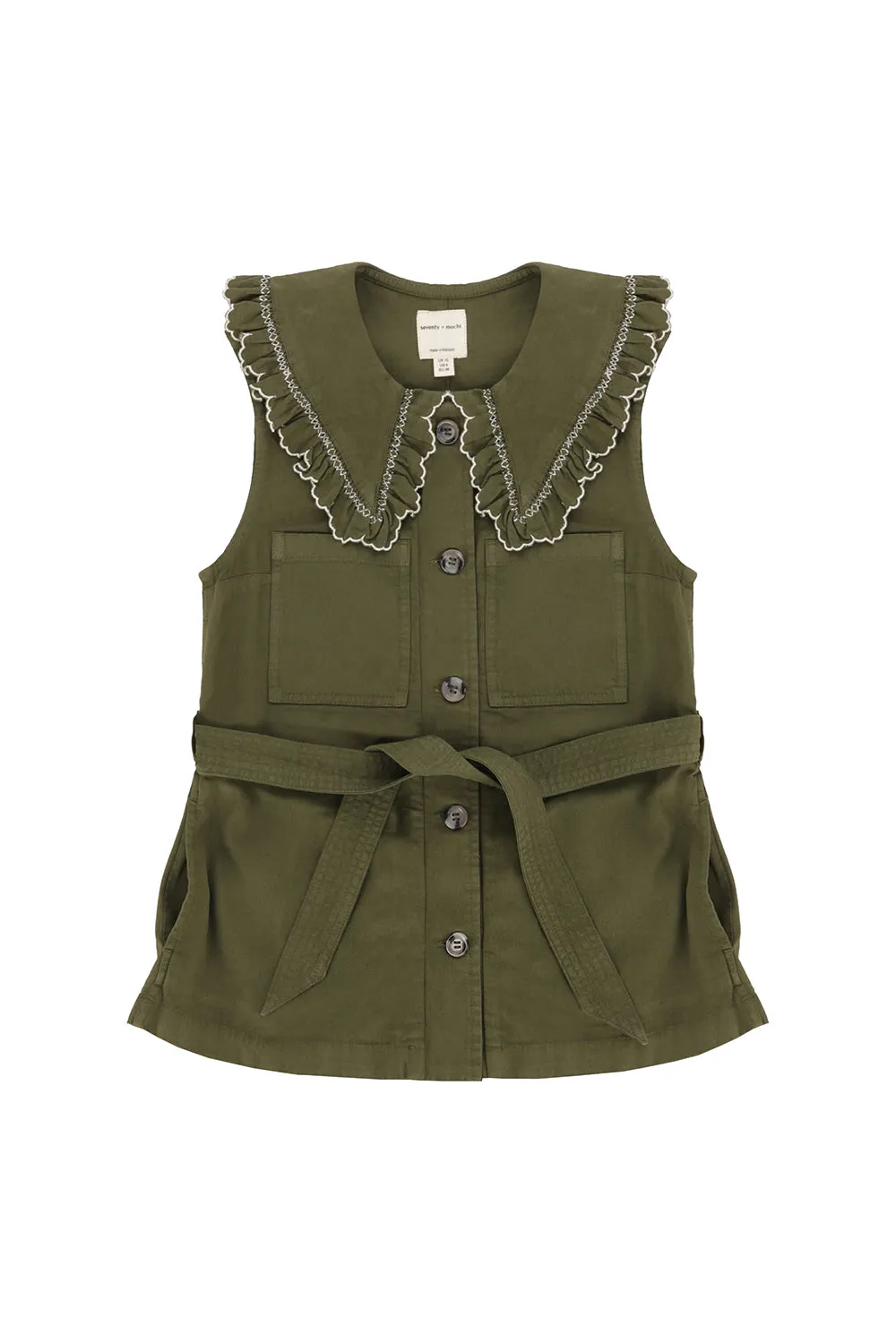 Phoebe Vest in Pine