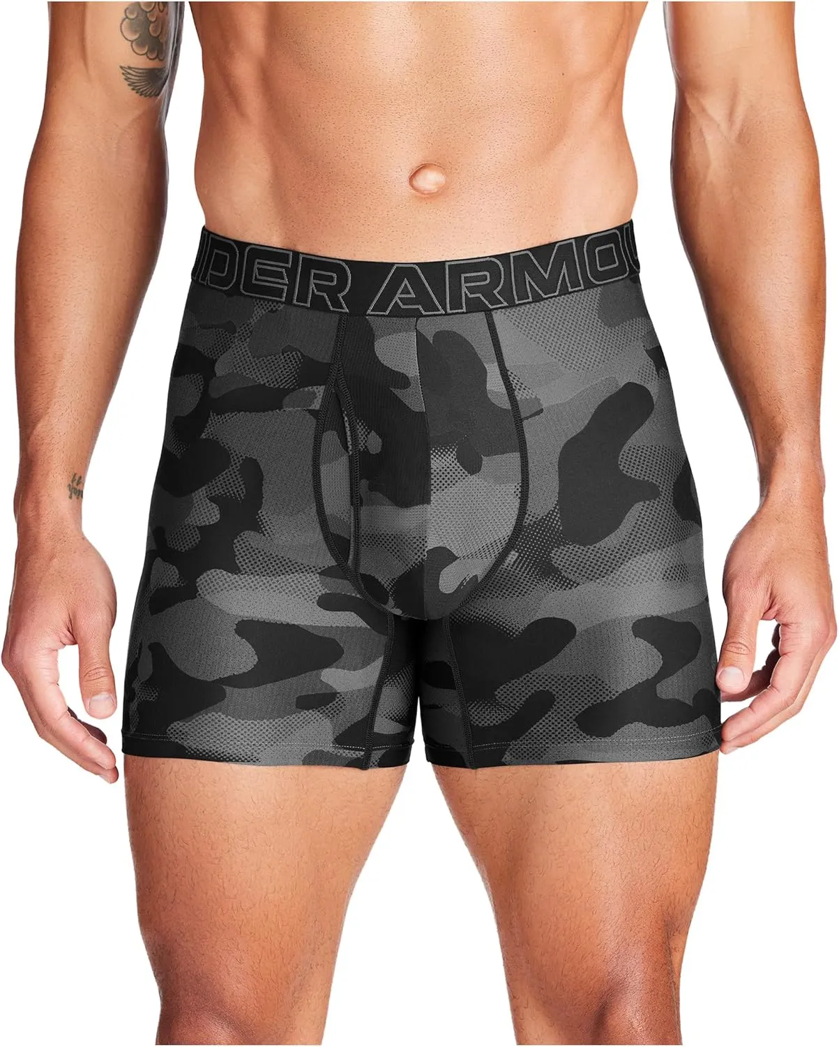 Under Armour Men's Multi-Pack Standard Tech 6" Inseam Boxer Brief
